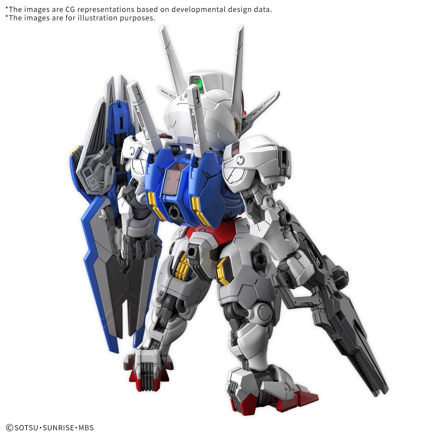 Mobile Suit Gundam The Witch From Mercury MGSD Gundam Aerial Model Kit
