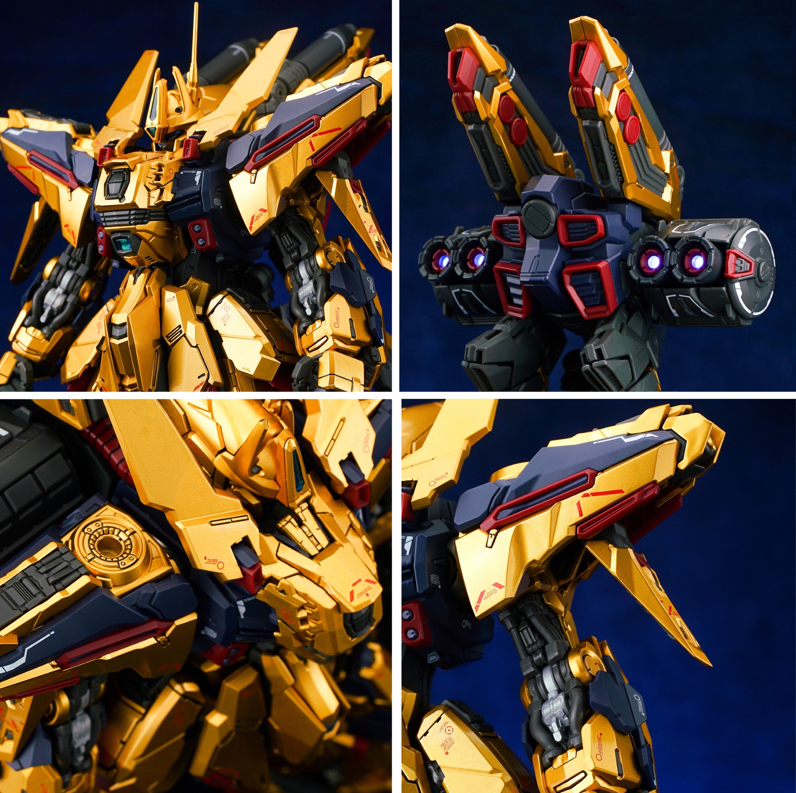 MG 1/100 Golden Warrior Model Kit